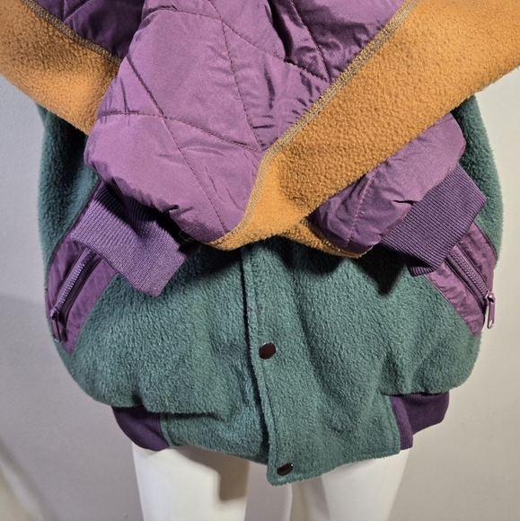 Men's Multicolor Varsity Jacket - Picture 5 of 8